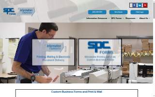 Standard Printing Company of Canton website