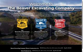 The Beaver Excavating Company website