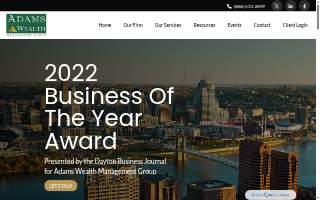 Adams Wealth Management Group of Centerville website