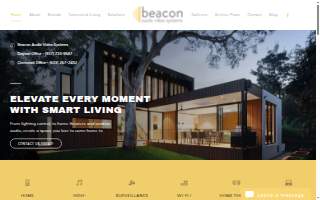 Beacon Audio Video Systems website