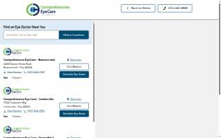 Comprehensive EyeCare - Centerville website