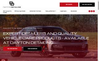 Dayton Detailing website