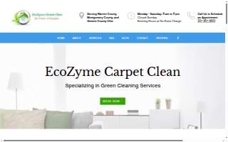 Ecozyme Carpet Clean website