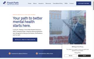 Fresh Path Health Solutions Dayton - Psychiatrist & Mental Health Therapy of Centerville website