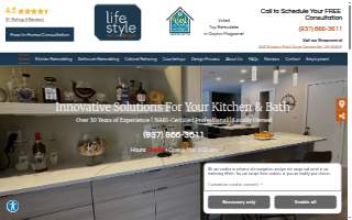 Lifestyle Kitchen Designs website