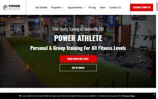 PowerAthlete website