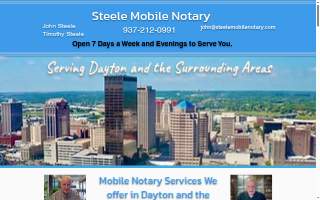 Steele Mobile Notary of Centerville website