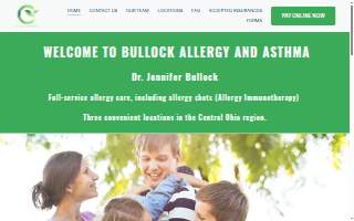 Bullock Allergy and Asthma website