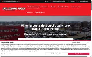 Chillicothe Truck and Accessories website