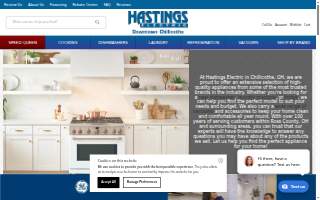 Hastings Electric website