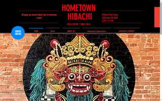 Hometown Hibachi website
