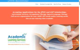 Academic Learning Services website