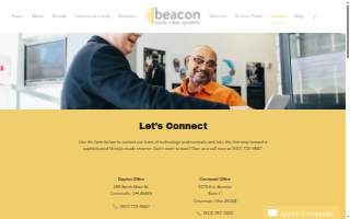 Beacon Audio Video Systems website