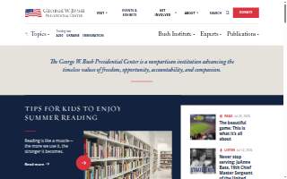 Bush Flooring Center website