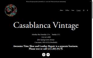 Casablanca Vintage website