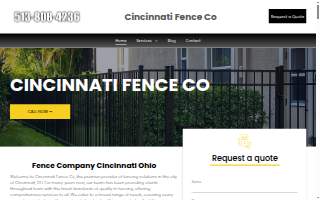 Cincinnati Fence Company LLC website