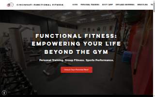 Cincinnati Functional Fitness website