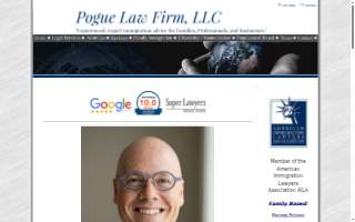 Cincinnati Immigration Attorney Christopher M. Pogue website