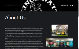 Cincinnati Tattoo & Piercing Studio website