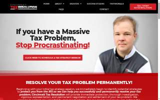 Cincinnati Tax Resolution Powered by Toph Sheldon website
