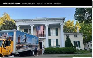 Clark and Sons Moving website