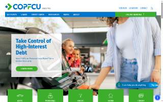 COPFCU Credit Union (Blue Ash) website