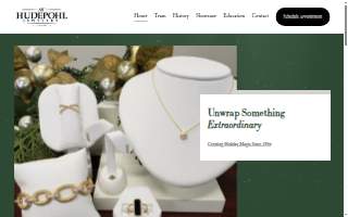 Hudepohl Jewelers website