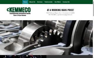 Kemmeco Transmissions, Inc. website