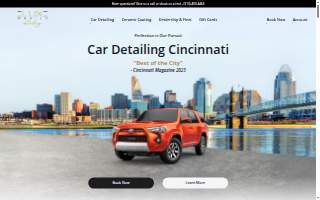 Lux Mobile Detailing website