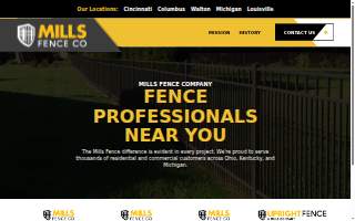 Mills Fence Co Inc website