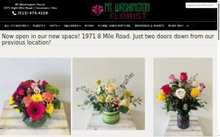 Mt. Washington Florist website