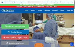 OrthoCincy - Anderson website