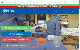OrthoCincy - Kenwood website