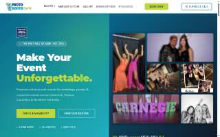 Photo Booth Cincy website