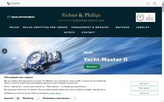 Richter & Phillips Jewelers website