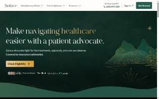 Solace Day Spa website