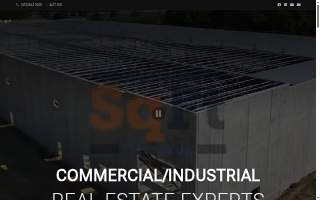 SqFt Commercial Real Estate Brokerage website
