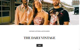 The Daily Vintage website