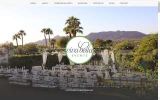 Viva Bella Events website