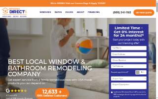 Windows Direct USA of Cincinnati website
