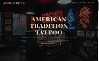 American Tradition Tattoo website