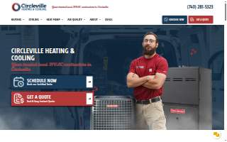 Circleville Heating & Cooling website