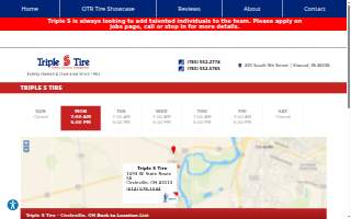 Circleville Tire website