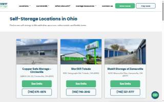 Copper Safe Storage of Circleville website