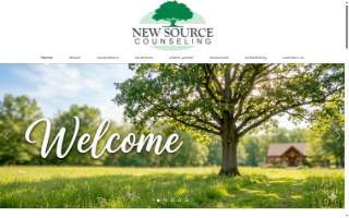 New Source Counseling Center website