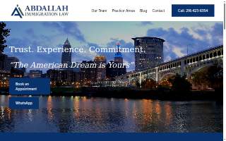 Abdallah Immigration Law of Berea website