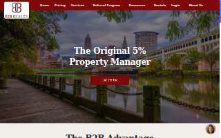 B2B Realty Property Management website