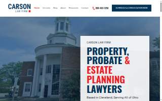 Carson Law Firm LLC website