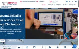 Certified Laptop Repair website