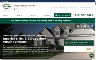 Cleveland Garage Door Repair website